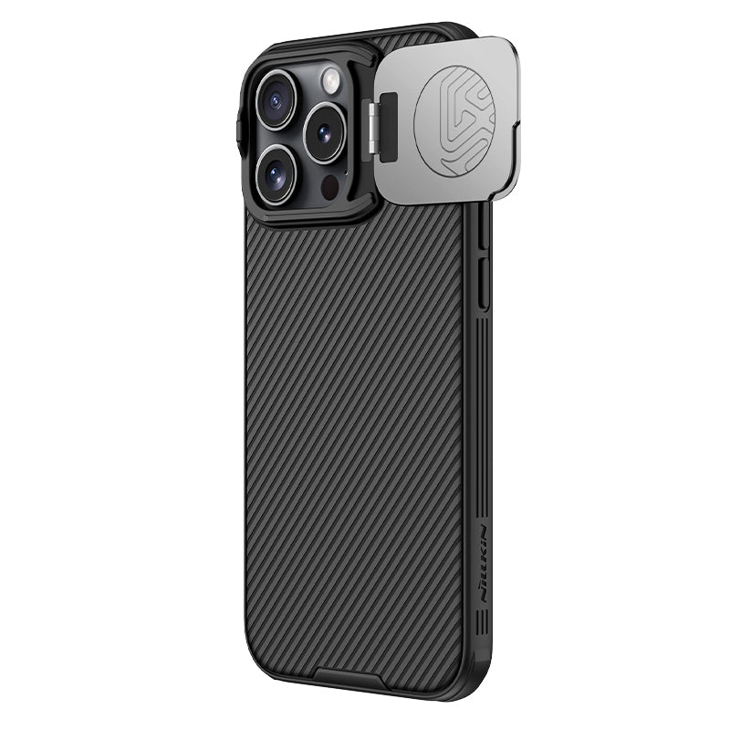 For iPhone 16 Pro Nillkin Magnetic Case with Camera Lens Cover