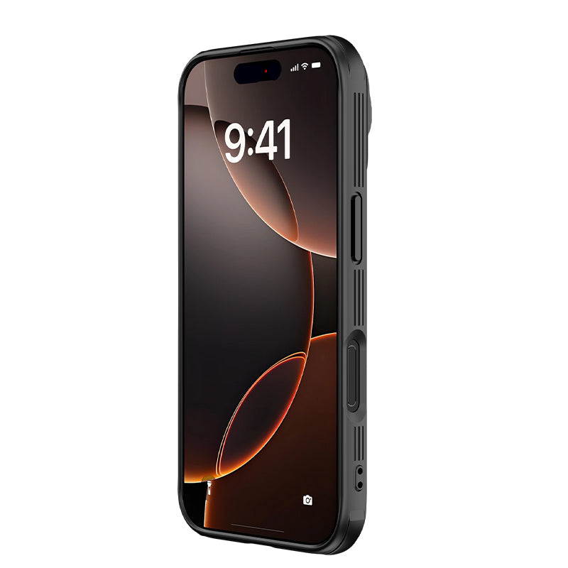 For iPhone 16 Pro Max Magnetic Case With Stand-Hollow Version